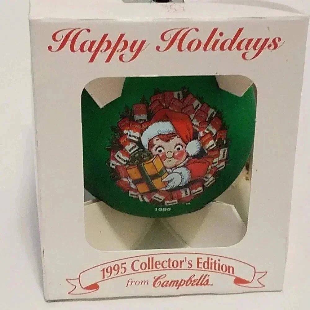 1995 Campbell's Soup Collectors Edition Christmas
